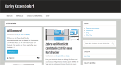 Desktop Screenshot of kassenbedarf.de