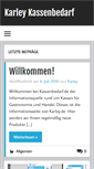 Mobile Screenshot of kassenbedarf.de